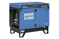 Дизель генератор KOHLER-SDMO Diesel 6000 A Silence AVR C5 в кожухе - 4.9 кВт / однофазный (220 В)