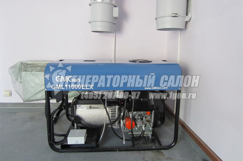 Монтаж электростанции GMGen GML11000ELX для загородного дома