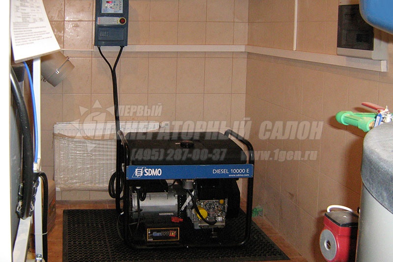 Монтаж дизельной электростанции KOHLER-SDMO DIESEL 10000 A
