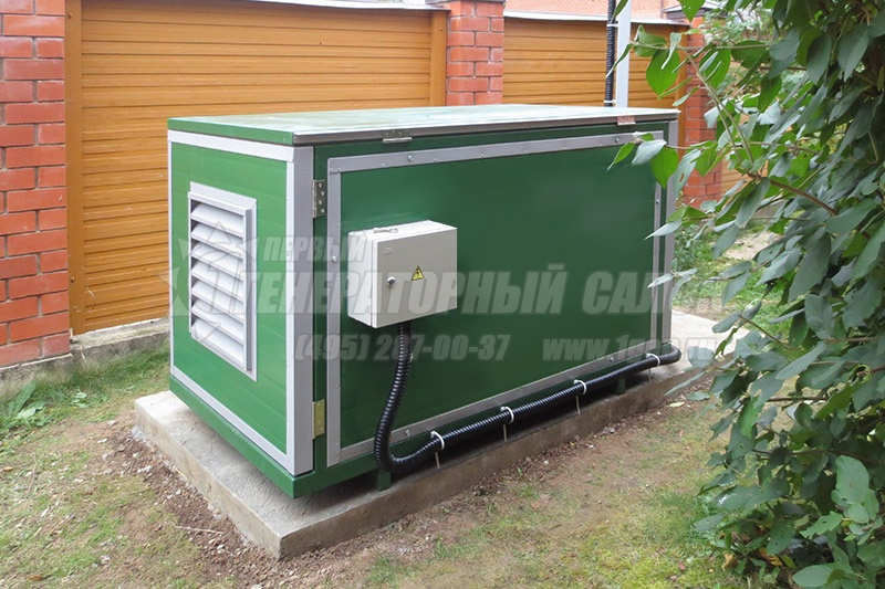 Монтаж бензиновой электростанции GMGen GMH15000ELX