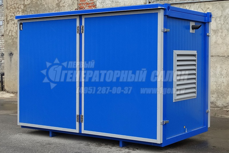 Дизельная электростанция SDMO J33 мощностью 26 кВт в защитном контейнере для «ПиЭлСи Систем»