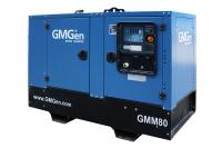 Дизельный генератор GMGen GMM80 в кожухе - 64 кВт / трёхфазный (380/220 В)