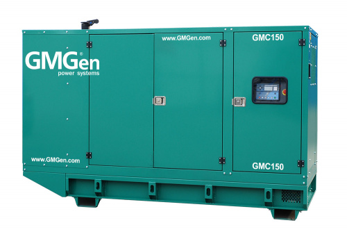 Дизельный генератор GMGen GMC150 в кожухе - 120 кВт / трёхфазный (380/220 В) фото № 1