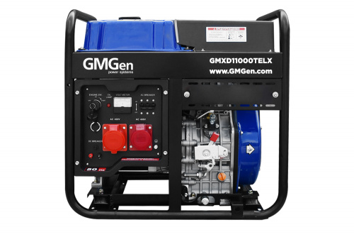 Дизель генератор GMGen GMXD11000TELX - 8.5 кВт / трёхфазный (380/220 В) фото № 8
