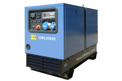 Дизель генератор GMGen GML9000S в кожухе - 7.2 кВт / однофазный (220 В) фото № 2