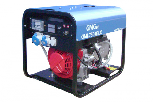 Дизель генератор GMGen GML7500ELX - 5.6 кВт / однофазный (220 В) фото № 2