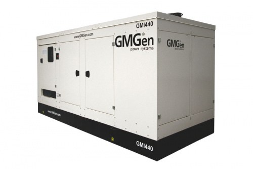 Дизельная электростанция GMGen GMI440 в кожухе - 352 кВт / трёхфазная (380/220 В) фото № 2