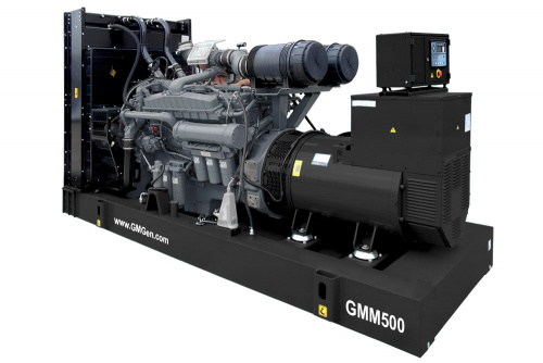 Дизельная электростанция GMGen GMM500 в контейнере - 396 кВт / трёхфазная (380/220 В) фото № 2