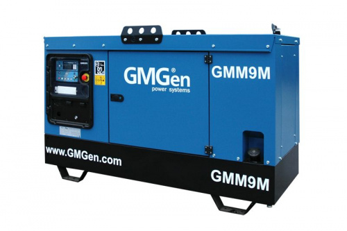 Дизель генератор GMGen GMM9M в кожухе - 11.0 кВт / однофазный (220 В) фото № 1
