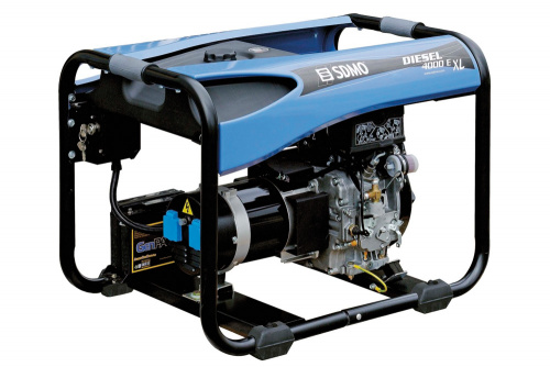 Дизель генератор KOHLER-SDMO Diesel 4000 E XL - 3.4 кВт / однофазный (220 В) фото № 1