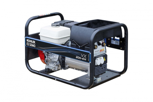 Бензиновый сварочный агрегат KOHLER-SDMO VX 200/4H C - 4.0 кВт / однофазный (220 В) / 200 А фото № 1