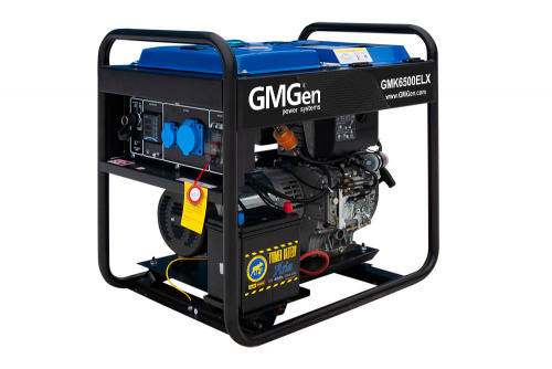 Дизель генератор GMGen GMK6500ELX в контейнере - 5.0 кВт / однофазный (220 В) фото № 3