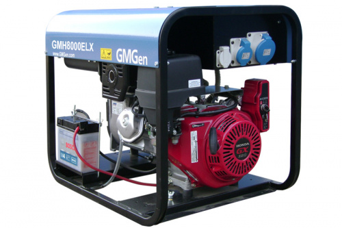 Бензогенератор GMGen GMH8000ELX в контейнере - 5.8 кВт / однофазный (220 В) фото № 1