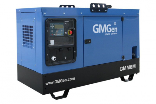 Дизель генератор GMGen GMM6M в кожухе - 7.2 кВт / однофазный (220 В) фото № 1