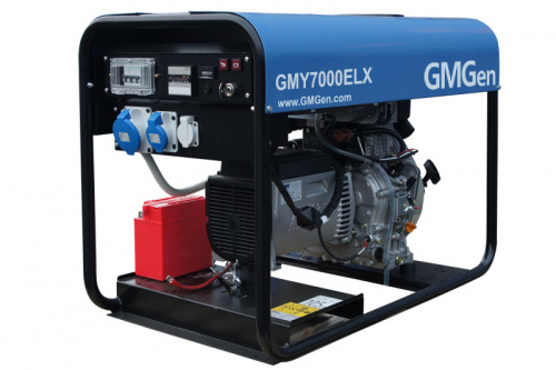 Дизель генератор GMGen GMY7000ELX в контейнере - 5.0 кВт / однофазный (220 В) фото № 2