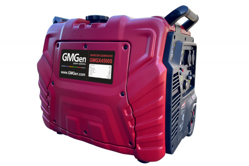 Бензиновый генератор GMGen GMGX4500S в кожухе - 4.2 кВт / однофазный (220 В) фото № 1