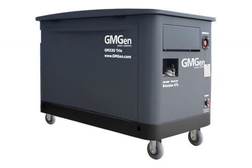 Многотопливный генераторGMGen GMX30 Trio в кожухе - 24 кВт / трёхфазный (380/220 В) фото № 2