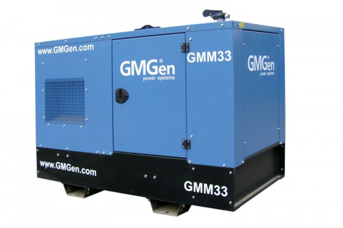Дизель генератор GMGen GMM33 в кожухе - 26 кВт / трёхфазный (380/220 В) фото № 2