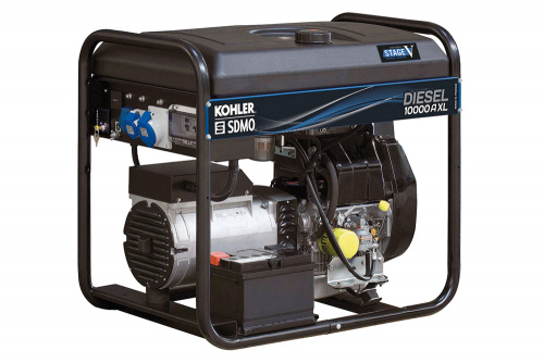 Дизель генератор KOHLER-SDMO Diesel 10000 A XL в контейнере - 9.0 кВт / однофазный (220 В) фото № 1