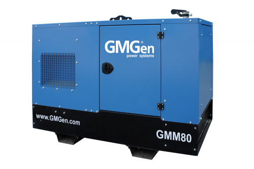 Дизельный генератор GMGen GMM80 в кожухе - 64 кВт / трёхфазный (380/220 В) фото № 2